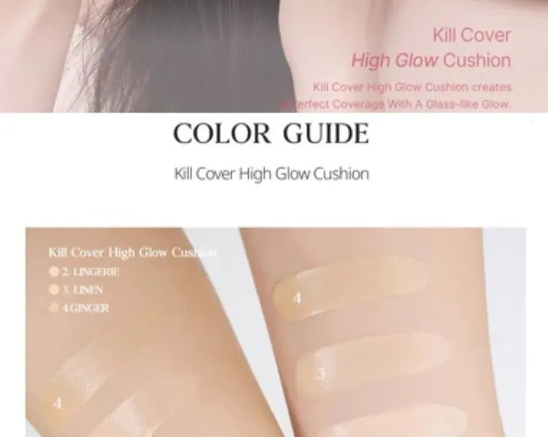 CLIO - Kill Cover High Glow Cushion Set - 3 Colors