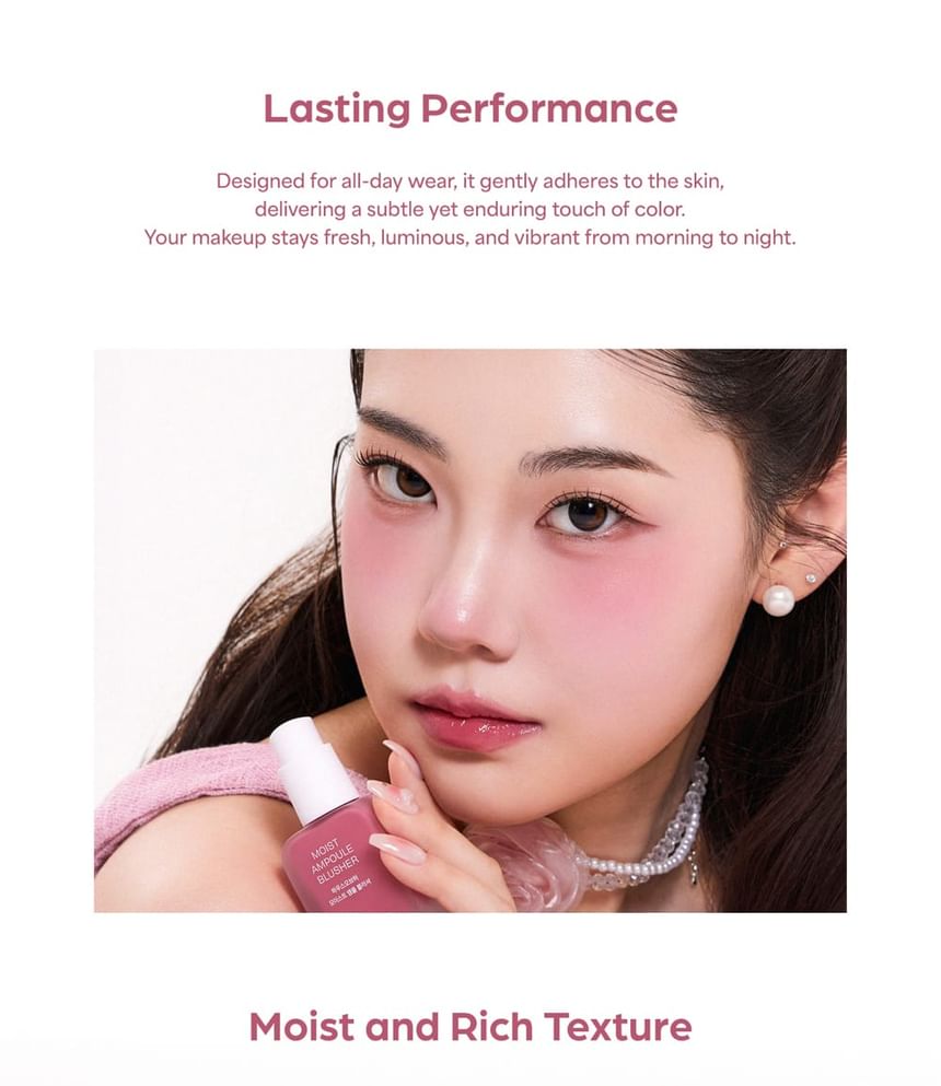 House of Hur - Moist Ampoule Blusher Mini Deep Plum