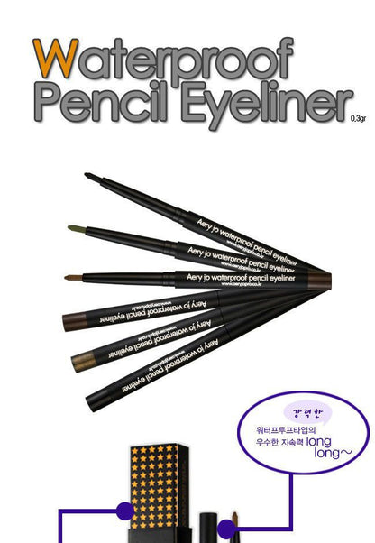 AERY JO - Waterproof Pencil Eyeliner - 2 Colours