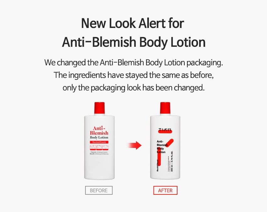 TIA'M - Anti Blemish Body Lotion Back & Chest