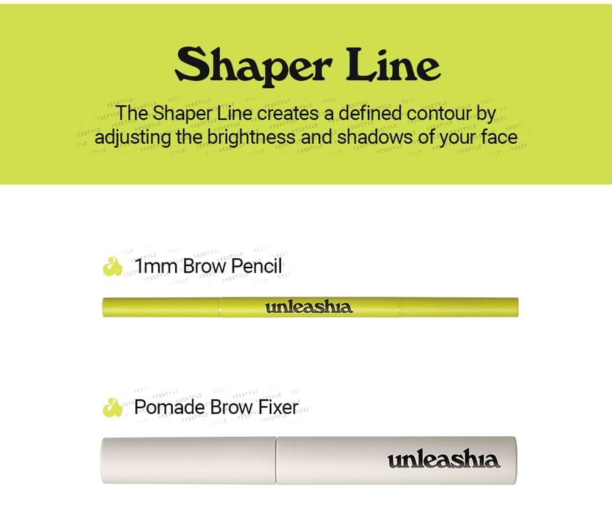 UNLEASHIA - Shaper Defining Eyebrow Pencil - 3 Colors