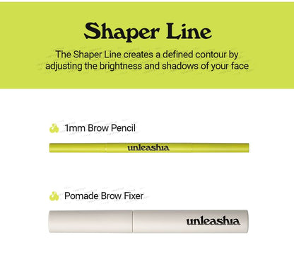 UNLEASHIA - Shaper Defining Eyebrow Pencil - 3 Colors