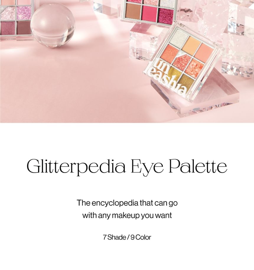 UNLEASHIA - Glitterpedia Eye Palette - 7 Types