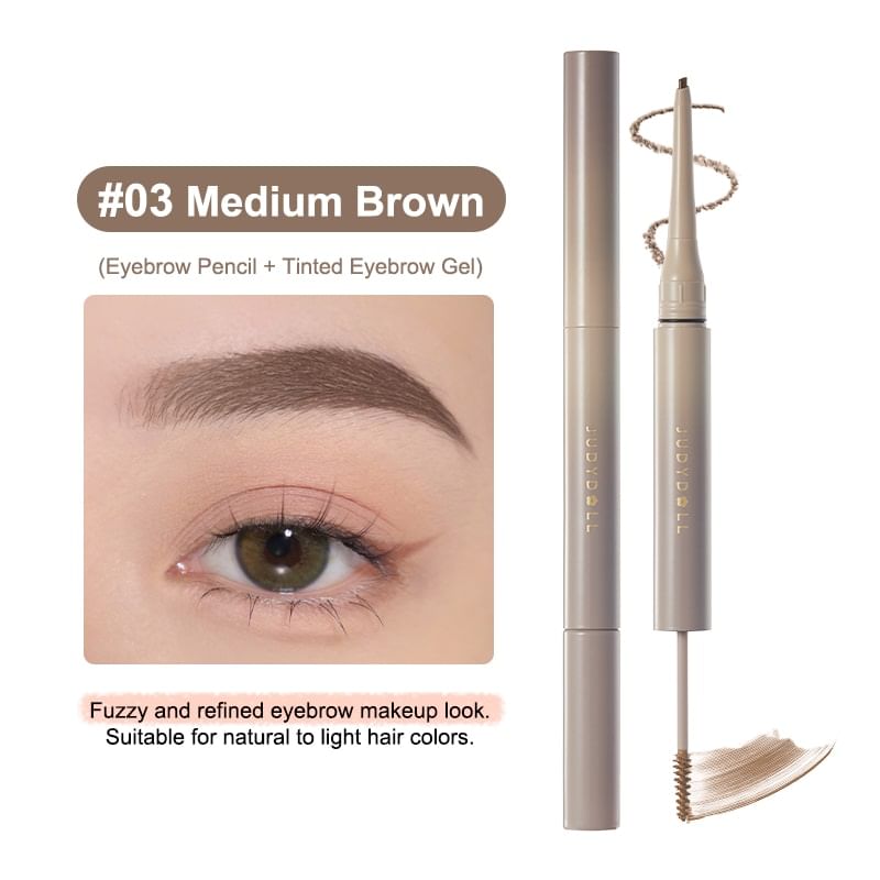 Judydoll - Duo Eyebrow Pencil - 3 Colors