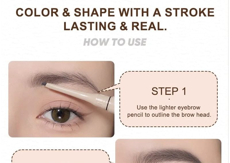 Judydoll - Duo Eyebrow Pencil - 3 Colors