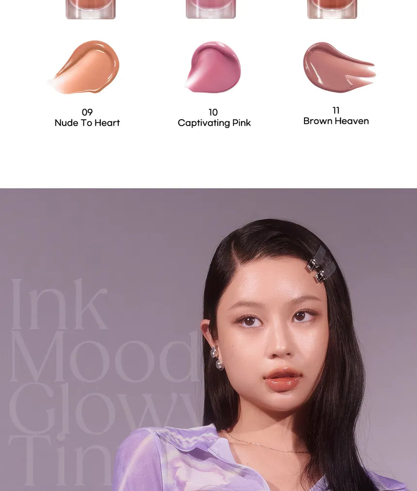 peripera - Ink Mood Glowy Tint -  03 Rose in Mind
