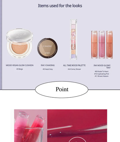 peripera - Ink Mood Glowy Tint -  03 Rose in Mind