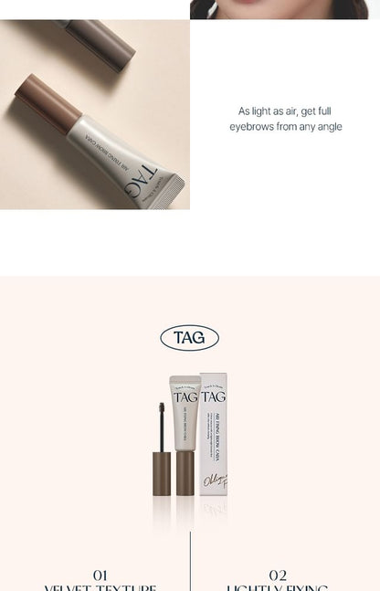too cool for school - TAG Air Fixing Brow Cara - 2 Colours