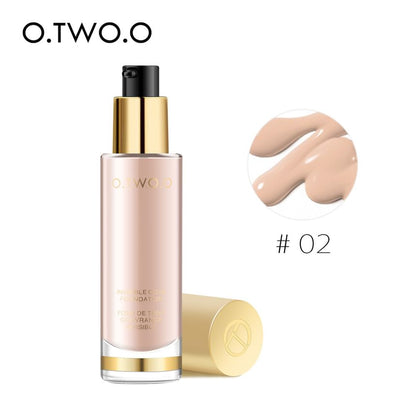 O.TWO.O - Liquid Foundation fit For any colour skin - 4 Colours