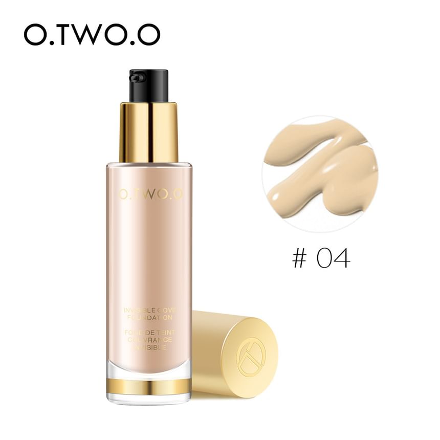 O.TWO.O - Liquid Foundation fit For any colour skin - 4 Colours