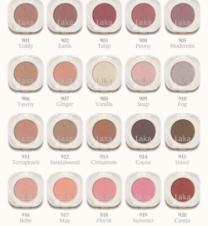 Laka - Mono Eyeshadow - 26 Colors