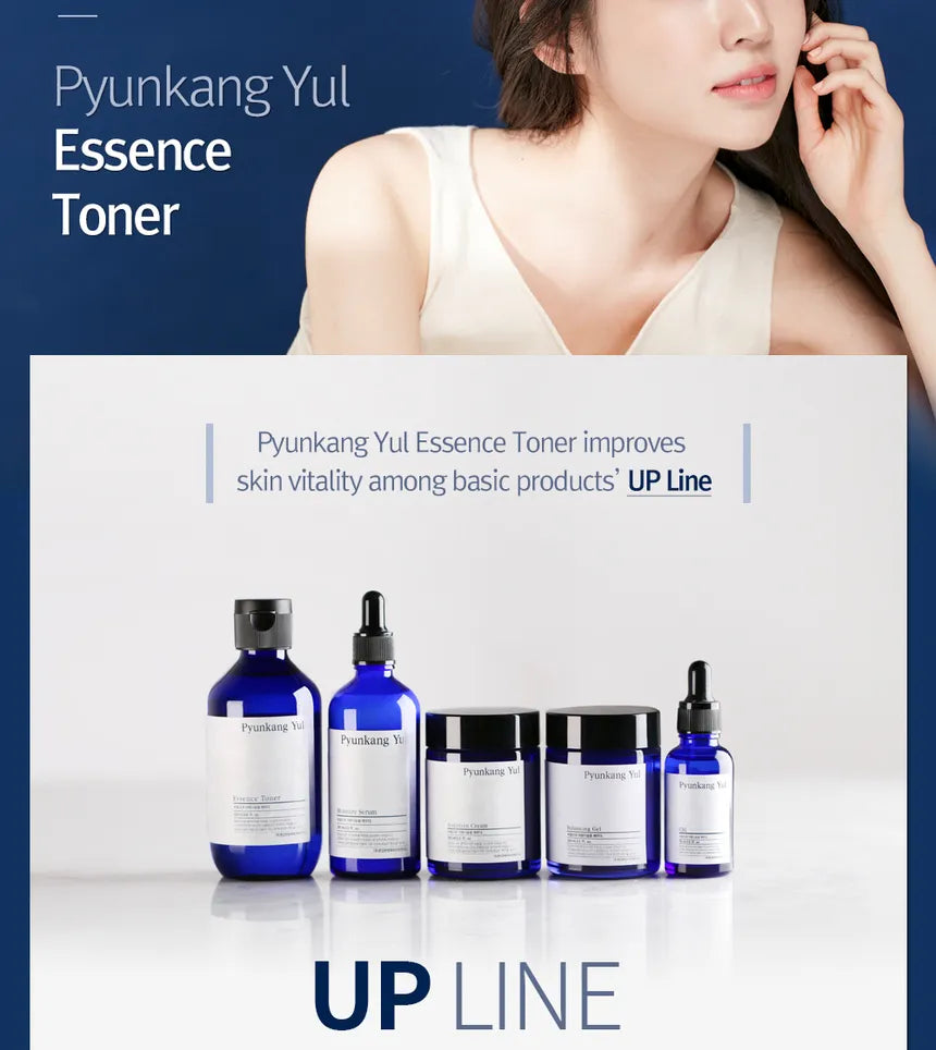 Pyunkang Yul - Essence Toner (Perfect buddy, Gabriella K Bioactive Prebiotics Jelly Serum )