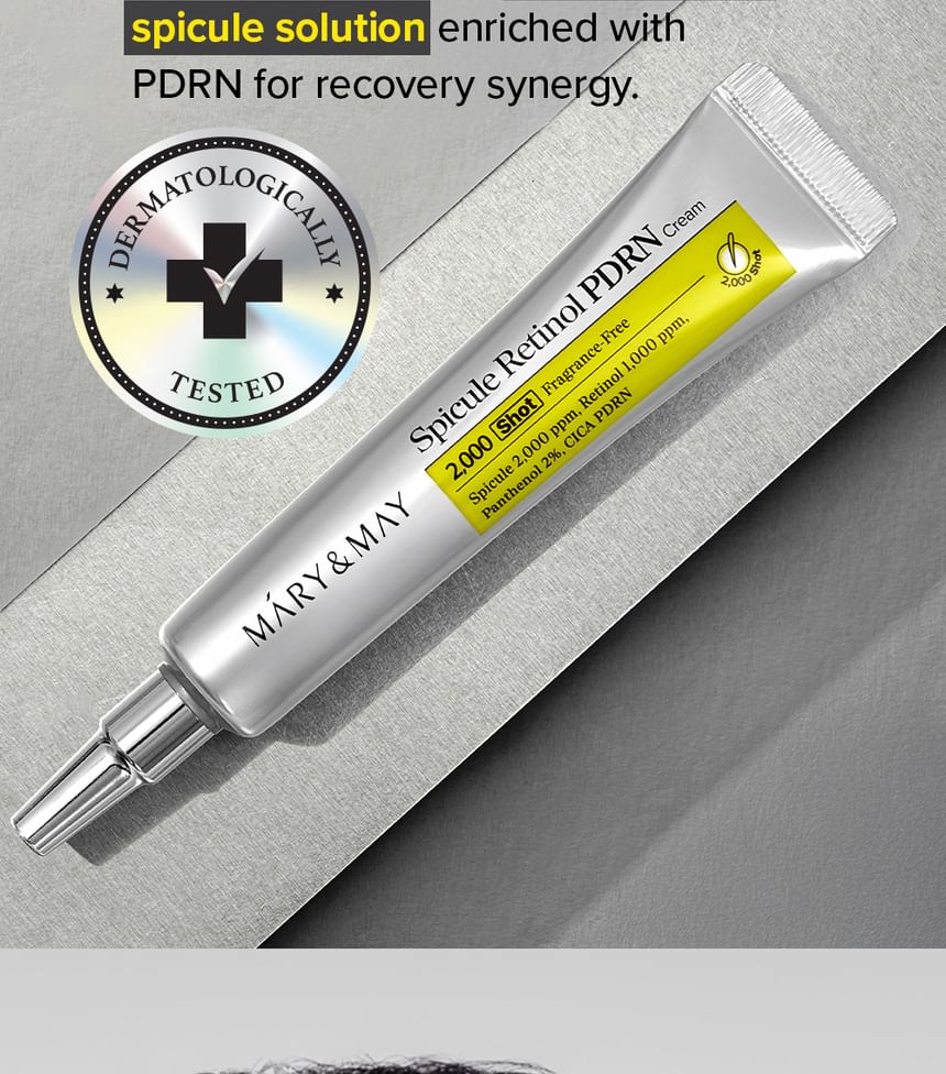 Mary&May - Spicule Retinol PDRN Cream 15g