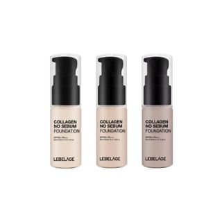 LEBELAGE - Collagen No Sebum Foundation Mini - 3 Colors