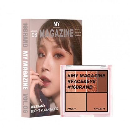 16BRAND My Magazine Shadow Palette 7.5g (10colours)